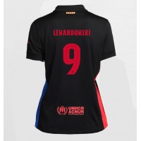 Camisa de time de futebol Barcelona Robert Lewandowski #9 Replicas 2º Equipamento Feminina 2024-25 Manga Curta